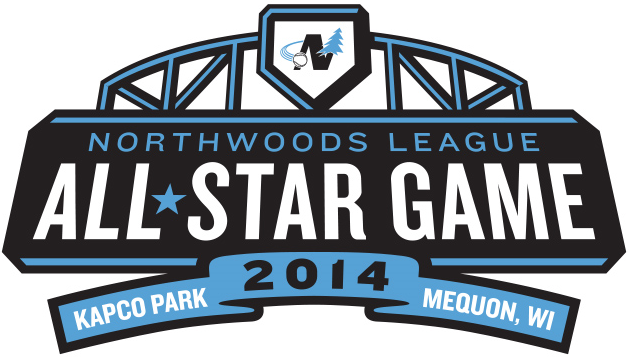 Northwoods League All-Star Game 2014 Primary Logo iron on heat transfer